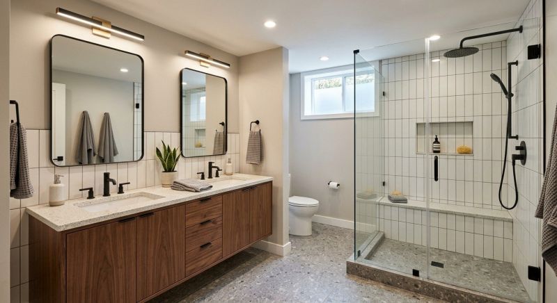 Basement Bathroom Remodeling in Bridgton, ME