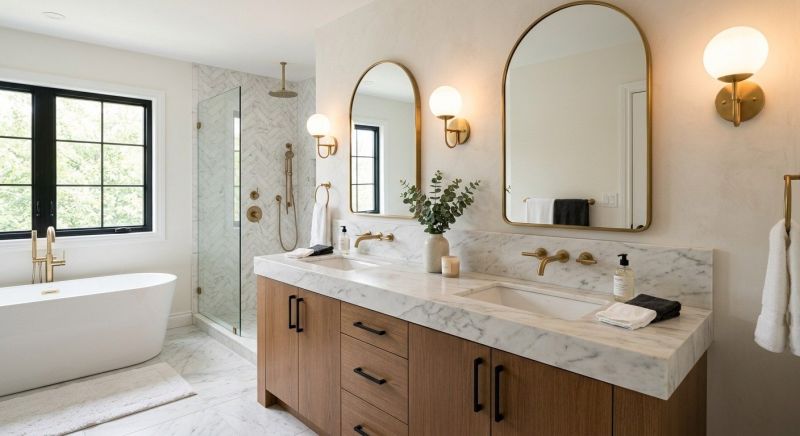 Luxury Bathroom Installation in Bridgton, ME